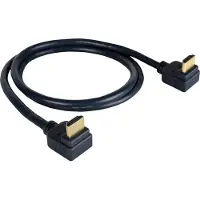 Kramer C-HM/RA2-6 GHT-ANGLE (BOTH ENDS HIGH SPEED HDMI CABLE WITH ETHERNET-6FT 1.8M (97-0144006)