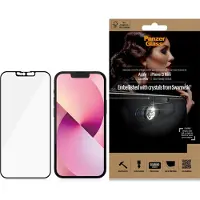 PanzerGlass iPhone 13 Mini Case Friendly Swarovski CamSlider Panssarilasi - 9H - Musta Reuna