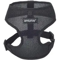 Amiplay Scout Air koiran valjaat, M, musta