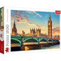 Trefl 1500 Bit London, England - Multi/patterned - ONE SIZE