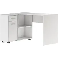 ADRK Furniture Työpöytä Saulo, valkoinen