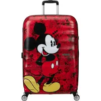American Tourister Wavebreaker Disney - 4-Pyöräiset matkalaukku | punainen | 52x77x29 cm