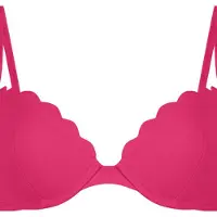 Hunkemoller Scallop Pp - Pink - F x 65