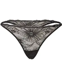 Tommy Hilfiger Tanga Thong (Ext.sizes) - Black - S