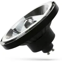 Spectrum LED AR111 LED lamppu Spot GU10 10W/840 1050 lumenia musta