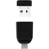 Verbatim Store N Stay Nano USB 16 GB OTG, Micro USB adapteri