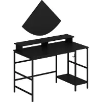 Kalune Design Kirjoituspöytä Greta, musta