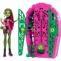 Monster High Skulltimate Secrets Garden Mysteries Playset, Venus Mcflytrap Doll With 19+ Surprises - Multi/patterned - ONE SIZE