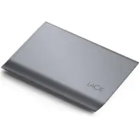 LaCie Mobile Secure 2 Tt USB 3.2 Gen 2 (USB-C) -ulkoinen SSD, kannettava, laitteistosalaus, iskunkestävä, harmaa
