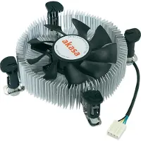 Akasa CPU cooler with copper core, For Intels Socket LGA775/115x-processors (AK-CCE-7106HP)