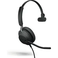 Jabra Evolve2 40 SE USB-A UC Mono -kuulokemikrofoni, musta
