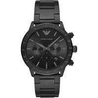 Emporio Armani Mario Chronograph musta AR11242