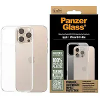 PanzerGlass HardCase -suojakotelo, Apple iPhone 16 Pro Max, kirkas