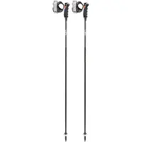 LEKI Carbon 12 3D Laskettelusauvat koko 135 cm väri black/ neon yellow
