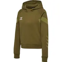 Hummel Hmltravel Sweat Hoodie Woman - Khaki green - S
