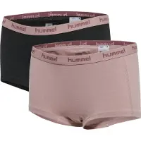 Hummel Hmlcarolina Hipsters 2-Pack - Pink - 110/116