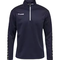 Hummel Harjoituspaita Authentic 1/2 Zip - Navy/valkoinen Lapset, koko 128 cm