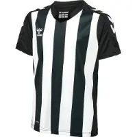Hummel Pelipaita Core Striped - Musta/valkoinen Lapset, koko 152 cm