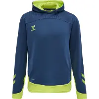 Hummel Lead Huppari - Navy/Vihreä, koko X-Large