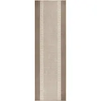 Hanse Home -matto, Band Beige Cream, 80x250 cm