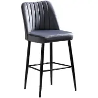 Kalune Design 4 baarituolit Vento, harmaa