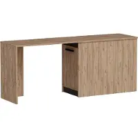 Skye Decor Kirjoituspöytä Akser, 180x47x73,8 cm, ruskea/harmaa
