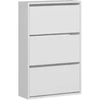 Kalune Design Kenkäkaappi Lupa 3, valkoinen
