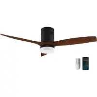 Cecotec Kattotuulettaja, jossa on valo ja Wifi EnergySilence Aero 5600 Musta Aqua Liitettävyys: 40 W 52" 3 Lapaa