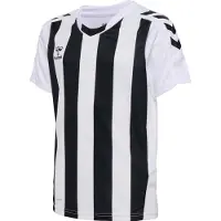 Hummel Pelipaita Core Striped - Valkoinen/musta Lapset, koko 152 cm