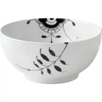 Royal Copenhagen - Black Fluted Mega Kulho 3,1 L