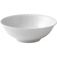 Royal Copenhagen - White Fluted Half Lace Kulho 35 cl