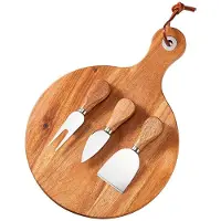Dorre Oline juustotarjotin akacia 4 osaa Ø23 cm