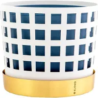 Klong - Trio Square Kukkaruukku 18 cm Valkoinen