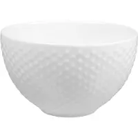 Design House Stockholm Blond-kulho pieni dot valkoinen
