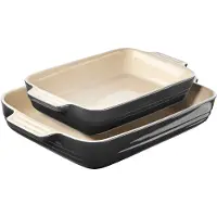 Le Creuset - Heritage Uunivuokasetti 25+32 cm Musta