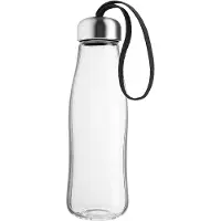 Eva Solo - Lasinen Juomapullo 0,5 L Musta