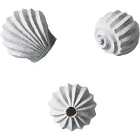 Cooee - The Genesis Shells Veistos 3 kpl Limestone