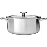 KitchenAid Cookware Collection -kattila, kannellinen, ruostumatonta terästä, 20 cm