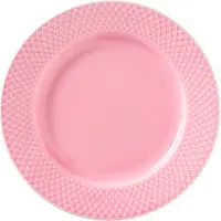Lyngby Porcelæn - Rhombe Color Lautanen 21 cm Vaaleanpunainen