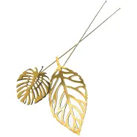 Klong - Brass Leaves Koristelehdet 2 kpl Messinki