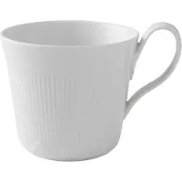 Royal Copenhagen - White Elements Kuppi 35 cl korkea korva