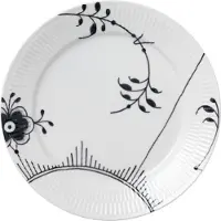 Royal Copenhagen - Black Fluted Mega Lautanen 27 cm kuvio nr. 2