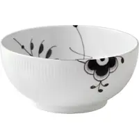 Royal Copenhagen - Black Fluted Mega Kulho 1,8 L