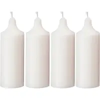 LILJEHOLMENS - Kupé Pöytäkynttilä 11 cm 4 kpl Valkoinen