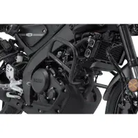 SW-Motech Crash baari - Musta. Yamaha MT-125 (20-) / XSR125 (21-).