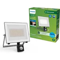 Philips LED-kohdevalaisin ulos Lois UE Sensor, 24 W, 3000 K IP65 flood, Musta, Alumiini