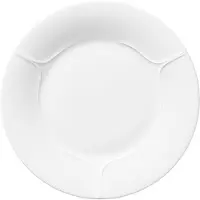 Rörstrand Pli Blanc -lautanen 21 cm Valkoinen