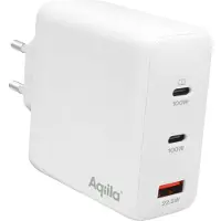 Aqiila Chargebird W120 seinälaturi GaN 120W valkoinen