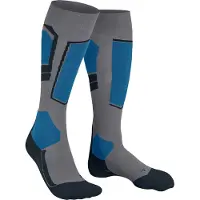 Falke Men's SK4 Knee-High Socks M.grey Mel Hiihto- ja laskettelusukat 39-41