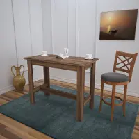 Skye Decor Ruokapöytä Barra, ruskea
